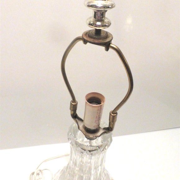MYCOL -  Pinwheel CRYSTAL TABLE LAMP Electric Lamp Vintage Lamp Night Light - Picture 4 of 6